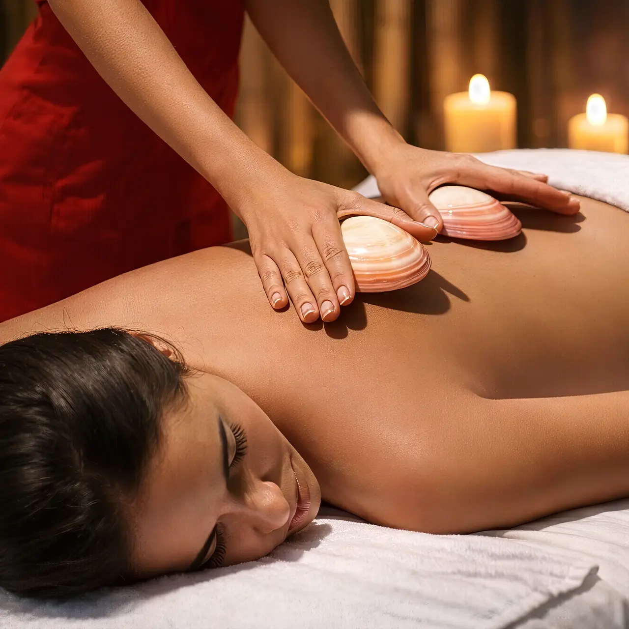 Lava Shell Massage