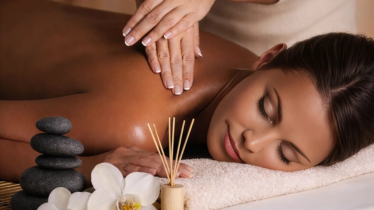 Nacken-Schulter-Rückenmassage