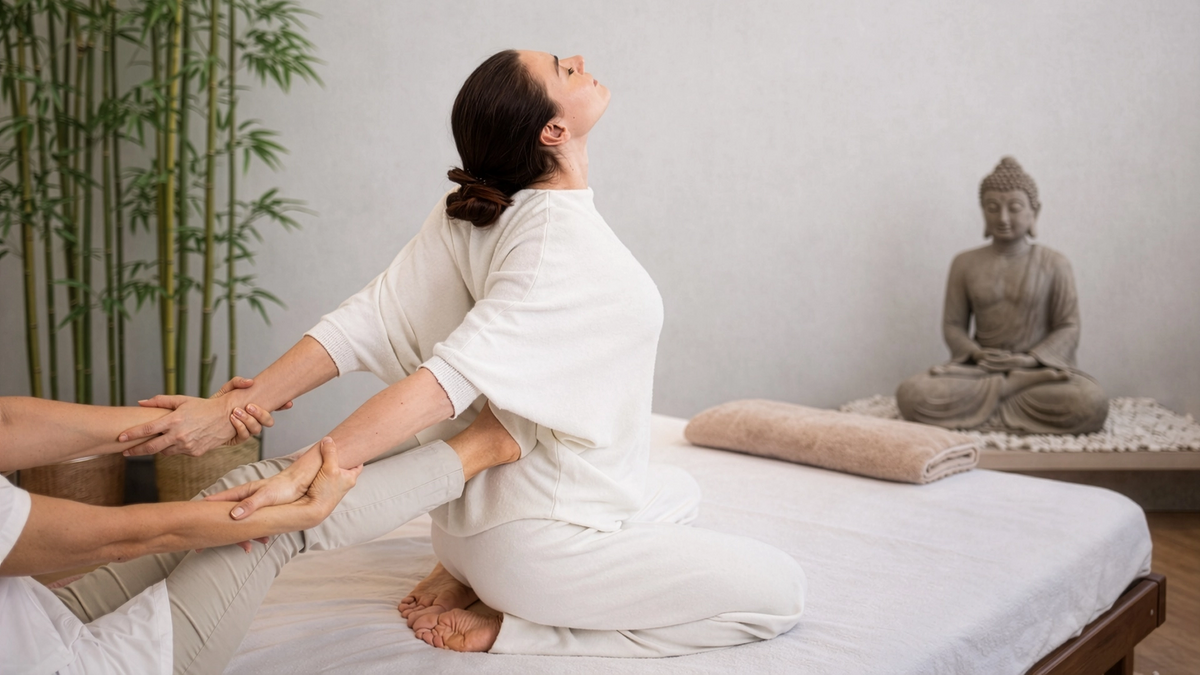 traditionelle Thaimassage